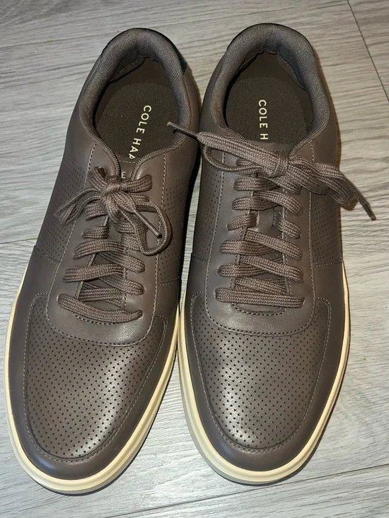 Cole Haan Men's Grand Crosscourt Modern Perforated Sneaker 12 M - Picture 3 of 6